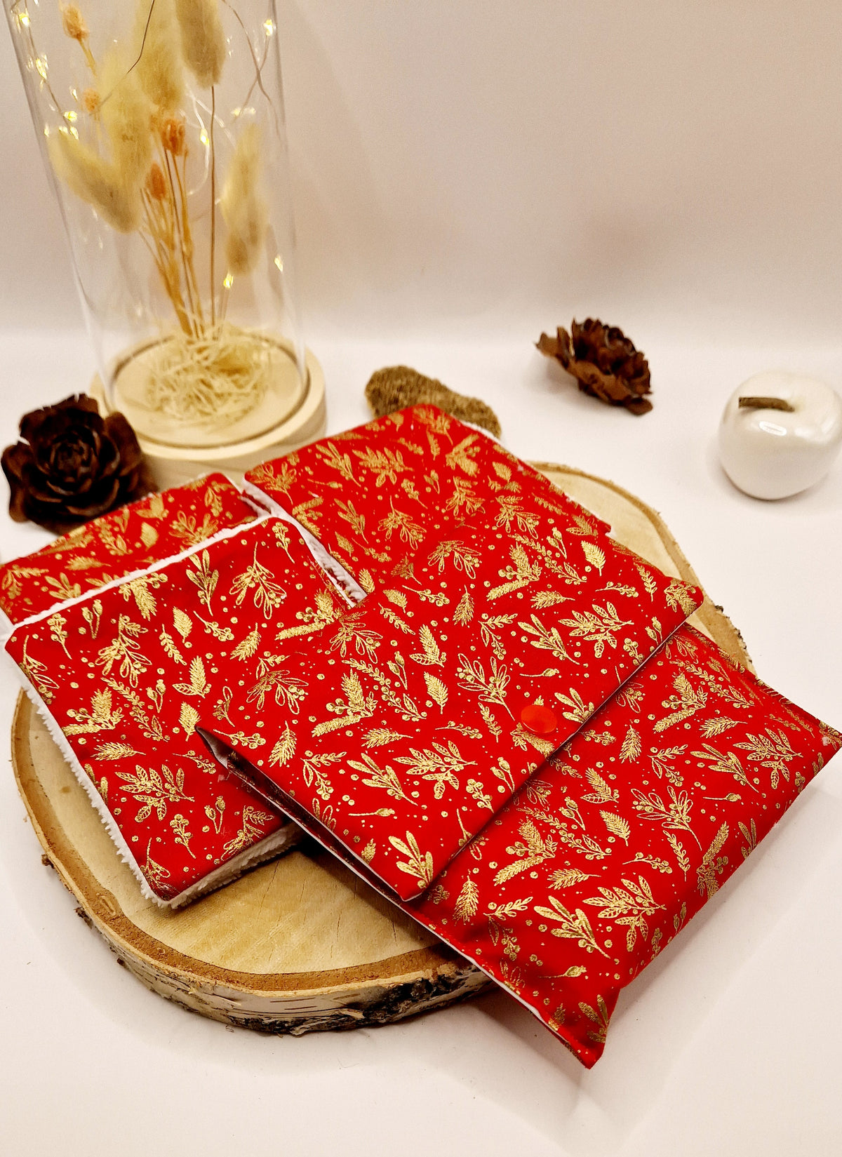 Ensemble pochette + 6 lingettes