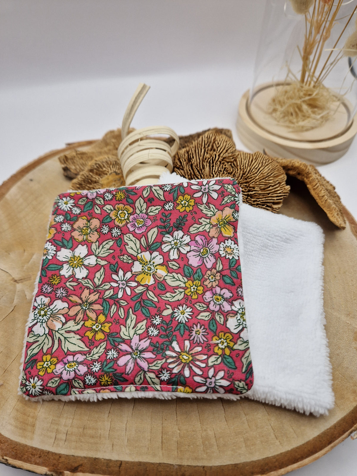 Lingettes coton lavable