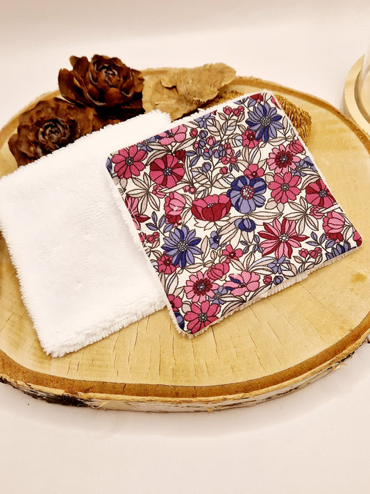 Lingettes coton lavable