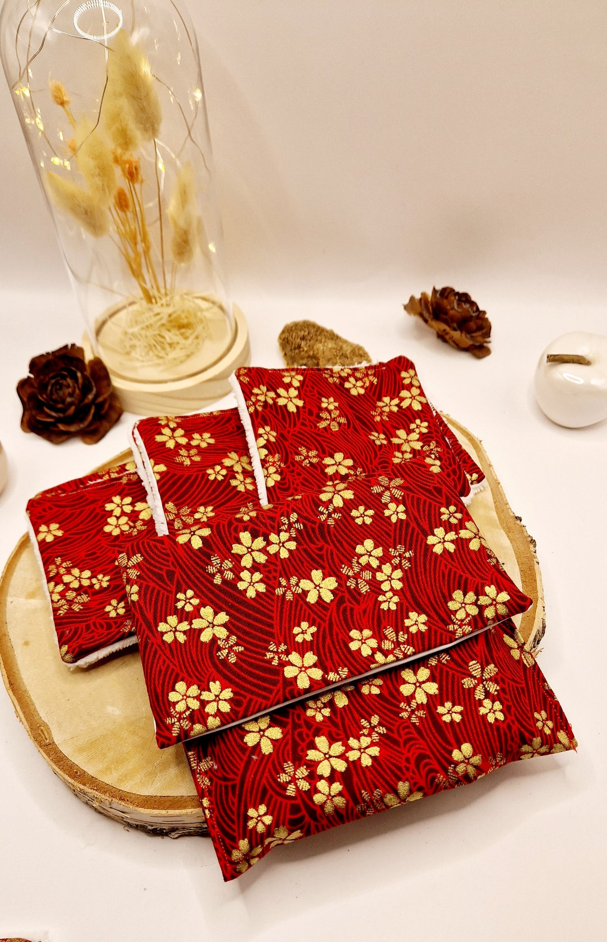 Ensemble pochette + 6 lingettes